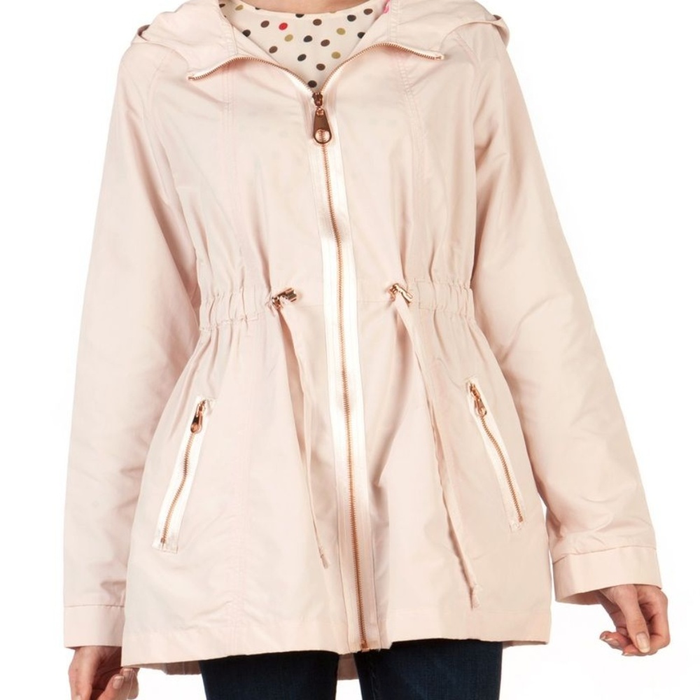 Ted Baker Pink + Gold Naaomi Swing Jacket, 4-6